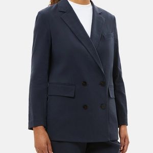 ❌❌❌SOLD❌❌❌Lightly used Theory Double-Breasted Jacket in Linen